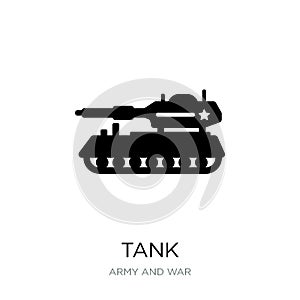 tank icon in trendy design style. tank icon isolated on white background. tank vector icon simple and modern flat symbol for web