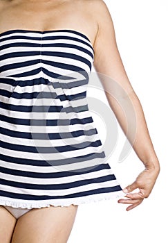 Tank Top and White Panties