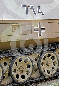 Tank from world war II