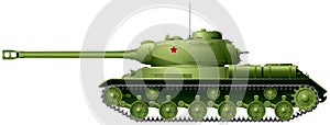 Tank, WWII Soviet heavy tank IS-2