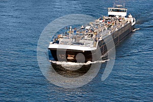 Tanker barge shipping