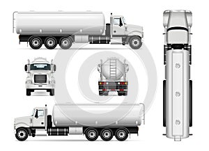 Tanker car template photo