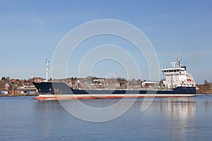 Tanker on Kiel Canal