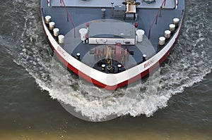 Tanker riverboat