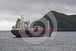 Tanker on the roads in anticipation of loading