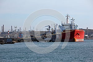 Tanker ship