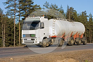 Tanker truck photo