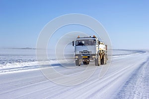 Tanker truck.