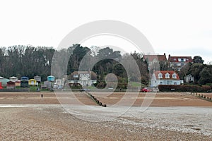 Tankerton Beach At Low Tide