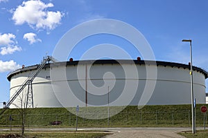 Tanks for storage of oil and chemicals in the port of Rotterdam