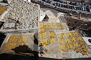 Tannery of Fez, Morocco