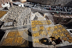 Tannery of Fez, Morocco