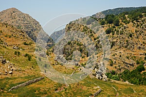 Tannourine Valley, Lebanon.