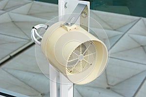 Tannoy loudspeaker in white