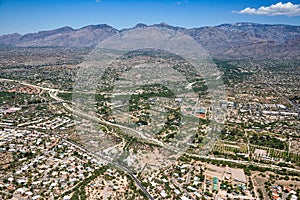 Tanque Verde Creek and the Santa Catalina Mountains