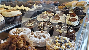 A tantalizing array of baked goods all proudly made with glutenfree vegan and lowsugar ingredients beckons customers to