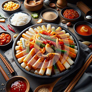 Tantalizing Tteokbokki Visual Delight High Korean Food