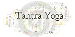 Tantra Yoga word cloud.