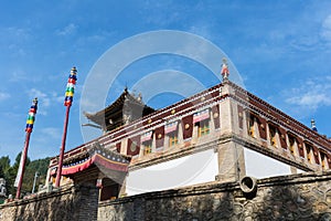 Tantric buddhists school in kumbum monastery