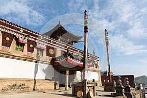 Tantric buddhists school in qinghai kumbum monastery