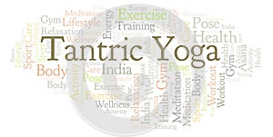 Tantric Yoga word cloud.