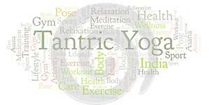 Tantric Yoga word cloud.