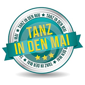 Tanz in den Mai Feiertag web Button.