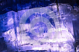 tanzanite (blue, violet zoisite) crystal