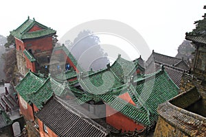 Taoist Buildings in china photo
