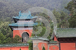 Taoist Buildings in china photo