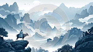 Taoist Wisdom Embodied in Mountainous Landscape