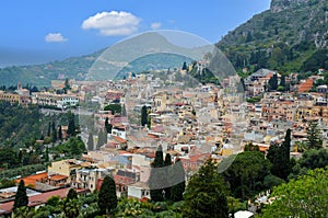 Taormina, beautiful town in Sicily