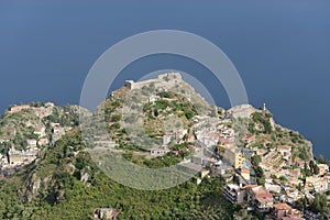 Taormina, Castle and Chapel Madonna della Rocca