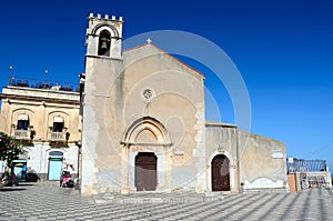 Taormina Church of Saint Augustine, Sicily