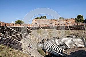 Taormina Greek Theatre, Sicily, Italy