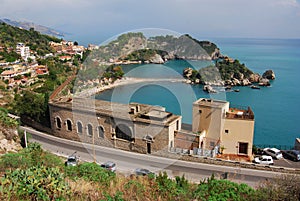 Taormina and Isola Bella (Sicily) photo