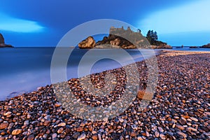 Taormina, Sicily: Isola Bella beach