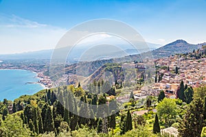 Taormina in Sicily, Italy