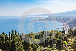 Taormina in Sicily, Italy