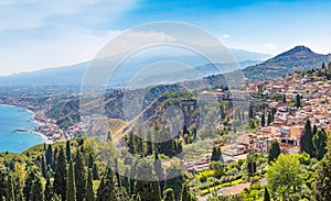 Taormina in Sicily, Italy