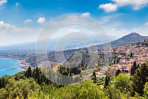 Taormina in Sicily, Italy