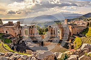 Taormina theater photo