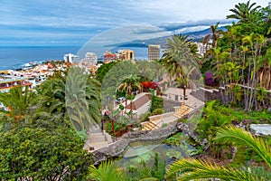 Taoro park at Puerto de la Cruz, Tenerife, Canary islands, Spain photo