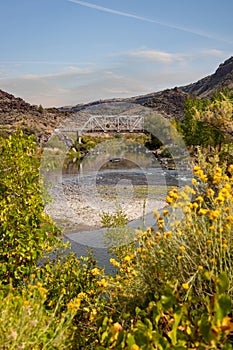 Taos Junction Bridge in Pilar, Taos County, New Mexico