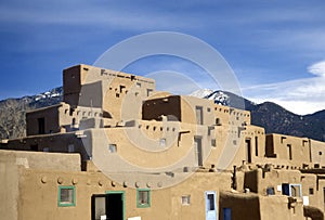 Taos pueblo photo