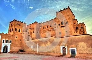 Taourirt Kasbah in Ouarzazate, Morocco