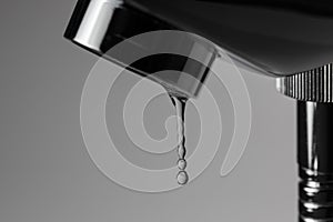 Tap leaking water