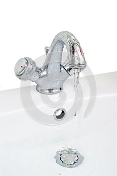 Tap and wash-basin