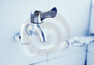 TAP WITH WATER DROP photo