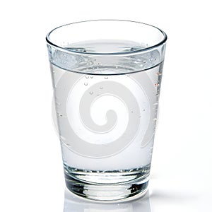 Tap water isolated on white